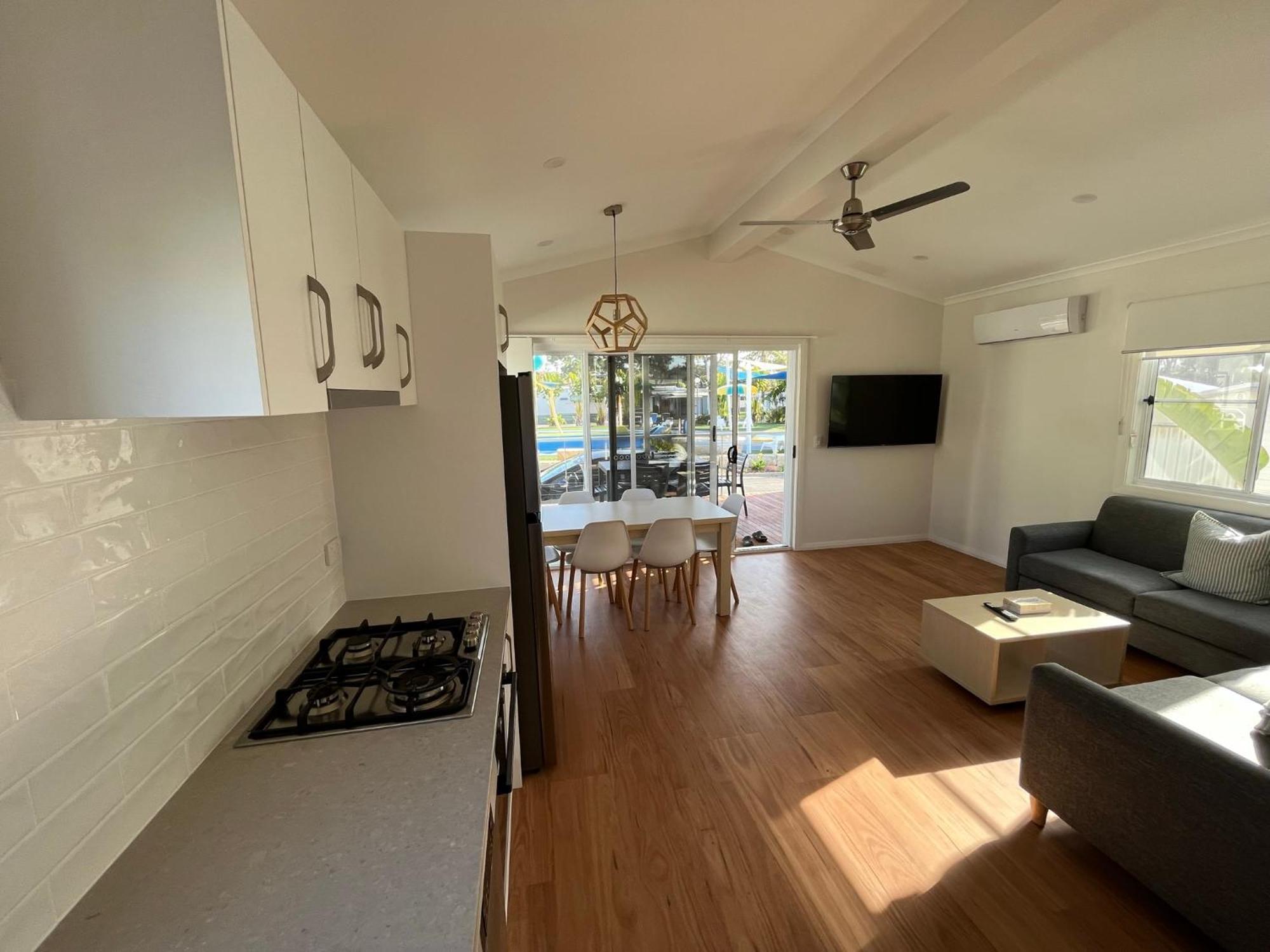 Shelly Beach Holiday Park Entrance Exterior foto