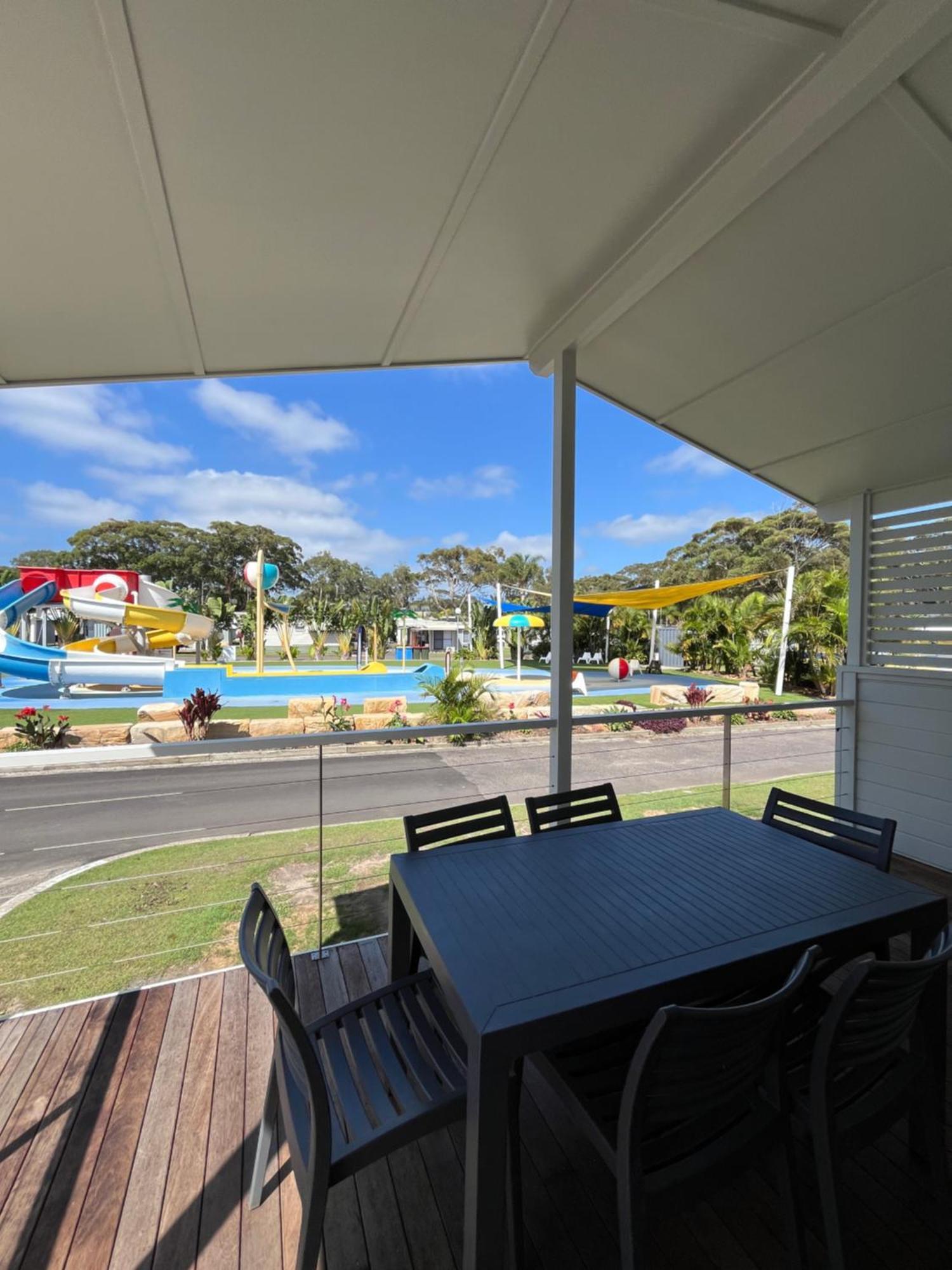 Shelly Beach Holiday Park Entrance Exterior foto